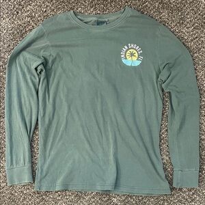 Green Indian Shores Long Sleeve Shirt
